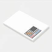 Cornhole Legend USA Post-it Klebezettel (angewinkelt)