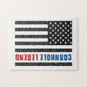Cornhole Legend USA Puzzle (Horizontal)