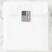 Cornhole Legend USA Quadratischer Aufkleber (Tasche)