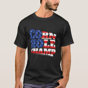 CornHole Meister US Flag Bohnen Sand Sack Wurf Cor T-Shirt