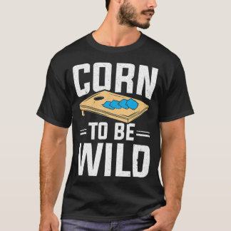 Cornhole Player Bean Bags Cornhole zu Wild Cornhol T-Shirt
