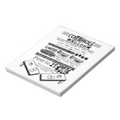 Cornhole Rules - 40-fache Abbeiseite Notizblock (Rotiert)