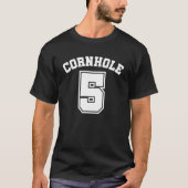 Cornhole Team Athlete ONE to FÜNF 5 T-Shirt (Vorderseite)