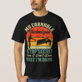Cornhole Toss Game T-Shirt (Vorderseite)