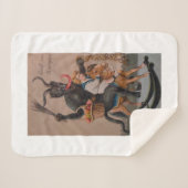 Cornhole Trophy Tshirt Weihnachtsgeschenke für Wei Sherpadecke (Vorderseite (Horizontal))