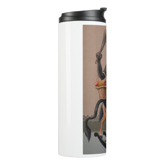 Cornhole Trophy Tshirt Weihnachtsgeschenke für Wei Thermosbecher (Nach links gedreht)