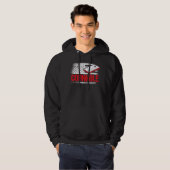 Cornhole Turnament Cornstar Cornstar Cornstar Hole Hoodie (Vorne ganz)