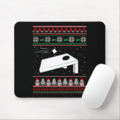 Cornhole Ugly Christmas Sweater Pajama For Men Wom Mousepad (Mit Mouse)
