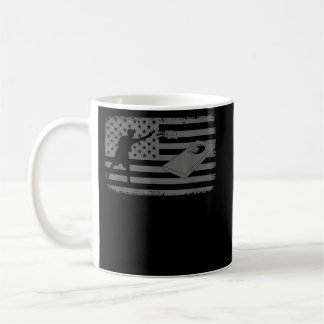 Cornhole Usa Flag Team Beag Beutel Funny Cornhole Kaffeetasse
