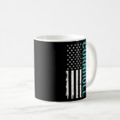 Cornhole USA Kaffeetasse (VorderseiteRechts)
