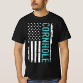 Cornhole USA T-Shirt (Vorderseite)