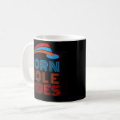 Cornhole Vibes Cornhole Cornhole Player Kaffeetasse (Vorderseite Links)