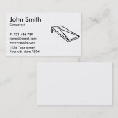 Cornhole Visitenkarte (Vorne/Hinten)