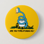 Cornholio drohen mir Beavis & Butthead Button (Vorderseite)