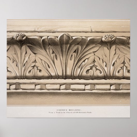 Cornice Moulding Poster (Vorne)