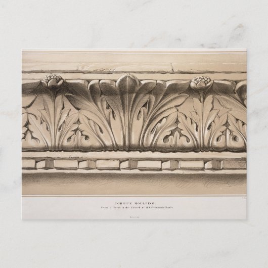 Cornice Moulding Postkarte (Vorderseite)