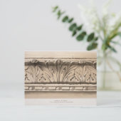 Cornice Moulding Postkarte (Stehend Vorderseite)