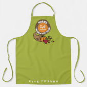 Cornicopia-Erntedank | Personalisierter Urlaub Schürze (Vorderseite)
