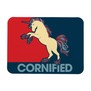 Cornified Unicorn-Parodie Magnet