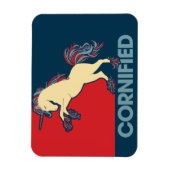 Cornified Unicorn-Parodie Magnet (Vertikal)