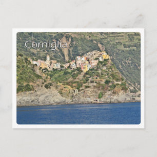 CORNIGLIA - Cinque Terre - Ligurien - Italien Postkarte