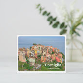 CORNIGLIA - Cinque Terre - Ligurien - Italien Postkarte (Stehend Vorderseite)