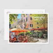 CORNIGLIA - Cinque Terre - Ligurien - PIAZETTA - Postkarte (Vorne/Hinten)