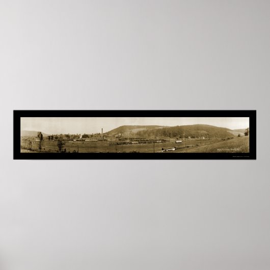 Corning, NY Foto 1915 Poster (Vorne)