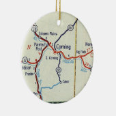 Corning NY Keramik Ornament (Rechts)