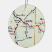 Corning NY Keramik Ornament (Links)