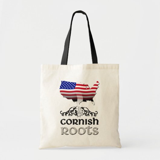 Cornisch American Herkunft Roots Tote Bag Tragetasche (Vorne)