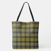 Cornisch Scottish Tartan Tote Bag Tasche (Rückseite)