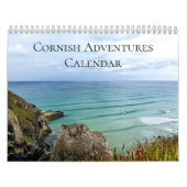 Cornish Adventures schöne Teile von Cornwall Kalender (Titelbild)