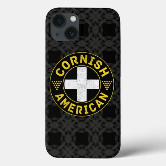Cornish American Flag Case-Mate iPhone Hülle (Rückseite)