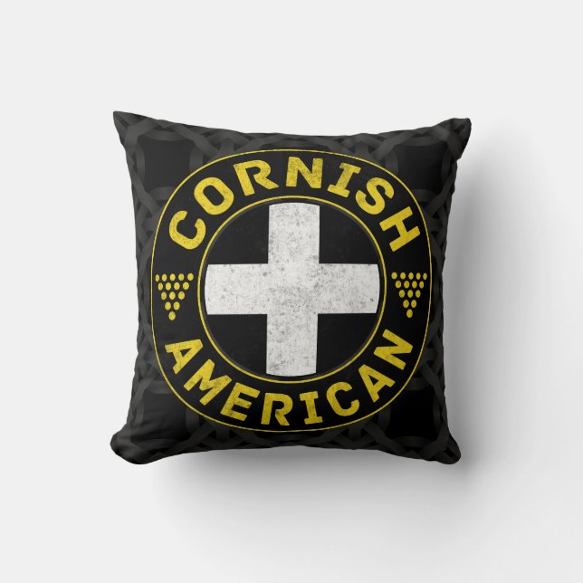 Cornish American Flag Kissen (Vorderseite)