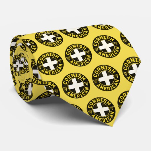 Cornish American Flag Krawatte (Gerollt)