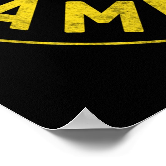 Cornish American Flag Poster (Ecke)