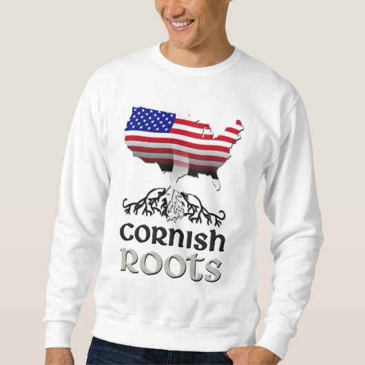 Cornish American Flag Sweatshirt (Vorderseite)