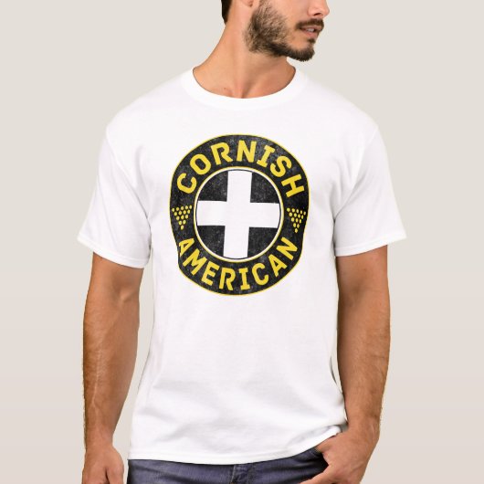 Cornish American Flag T-Shirt (Vorderseite)