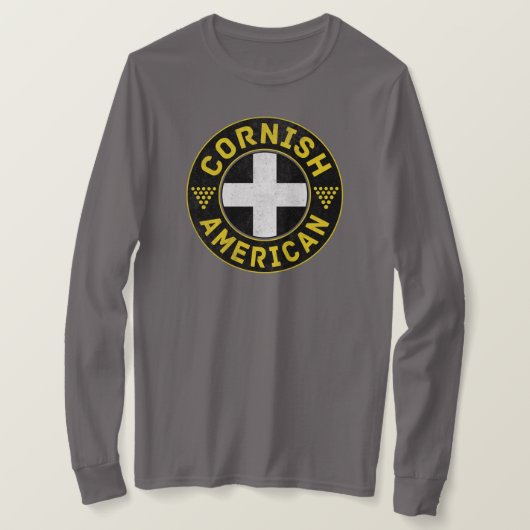 Cornish American Flag T-Shirt (Design vorne)