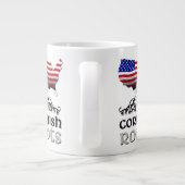 Cornish American Herkunft Roots Jumbo-Tasse (Rückseite)