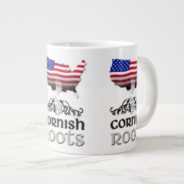 Cornish American Herkunft Roots Jumbo-Tasse