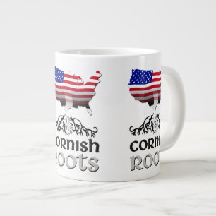 Cornish American Herkunft Roots Jumbo-Tasse