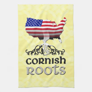 Cornish American Herkunft Roots Küchentuch