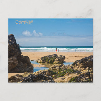 Cornish Beach Postkarte