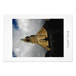 Cornish Church Fotodruck