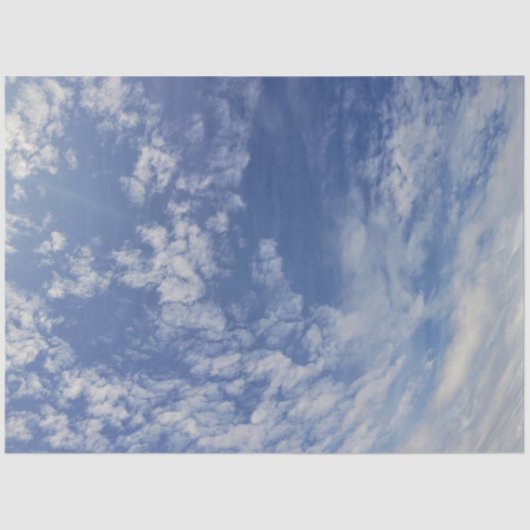 Cornish Clouds Tissue Paper Seidenpapier (Vorderseite)