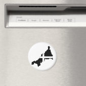 Cornish Flag Magnet (In Situ (Geschirrspüler))