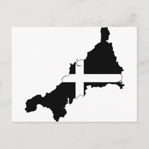 Cornish Flag Postkarte