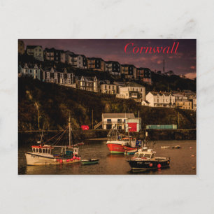 Cornish Harbour Postkarte